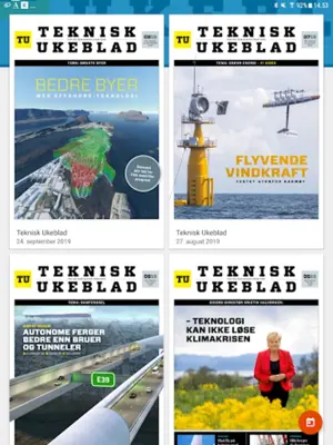 Teknisk Ukeblad eBlad android App screenshot 9