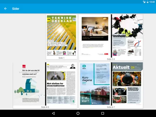 Teknisk Ukeblad eBlad android App screenshot 1